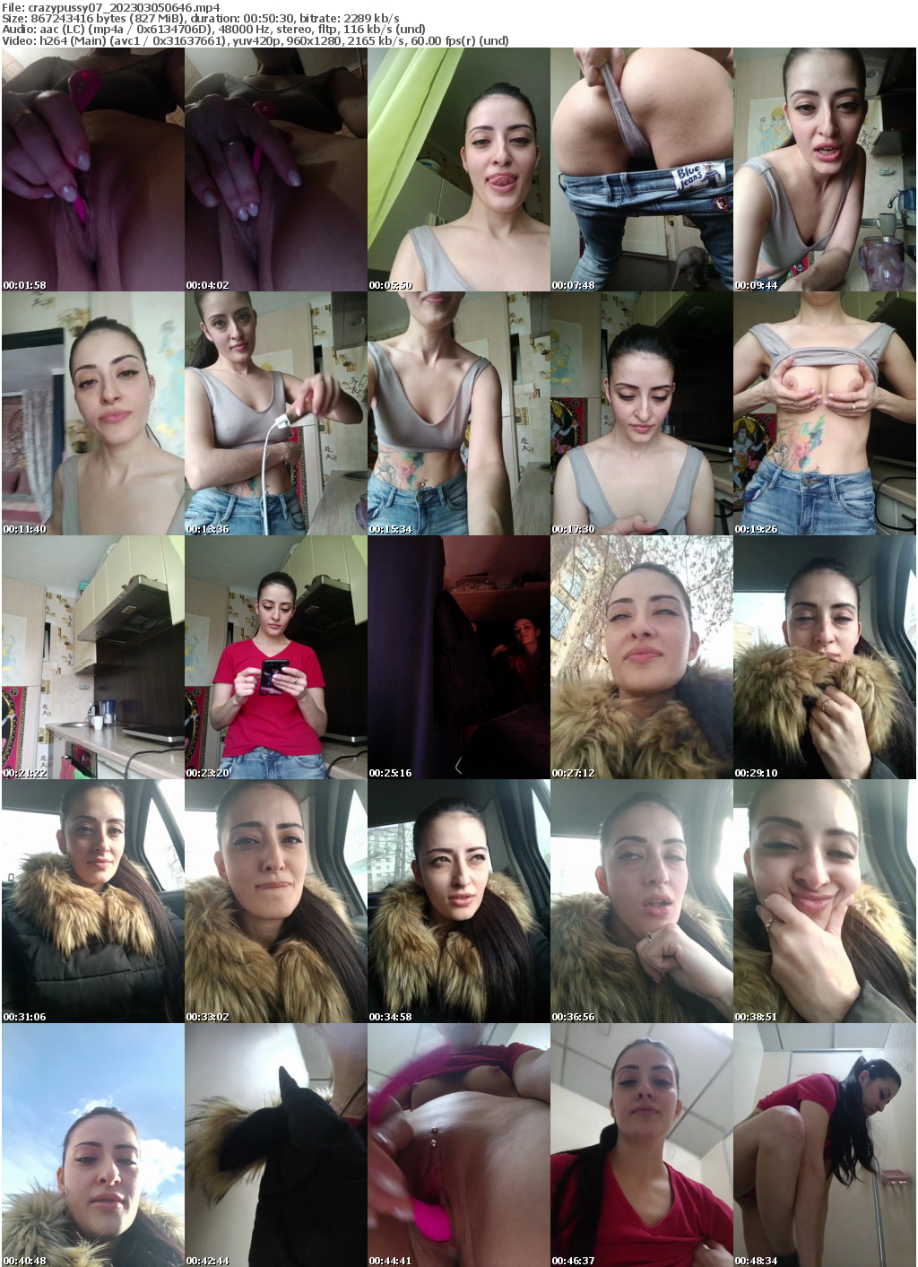 Preview thumb from crazypussy07 on 2023-03-05 @ bongacams