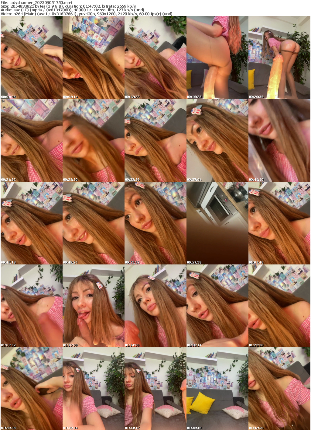 Preview thumb from ladycharmer on 2023-03-05 @ bongacams