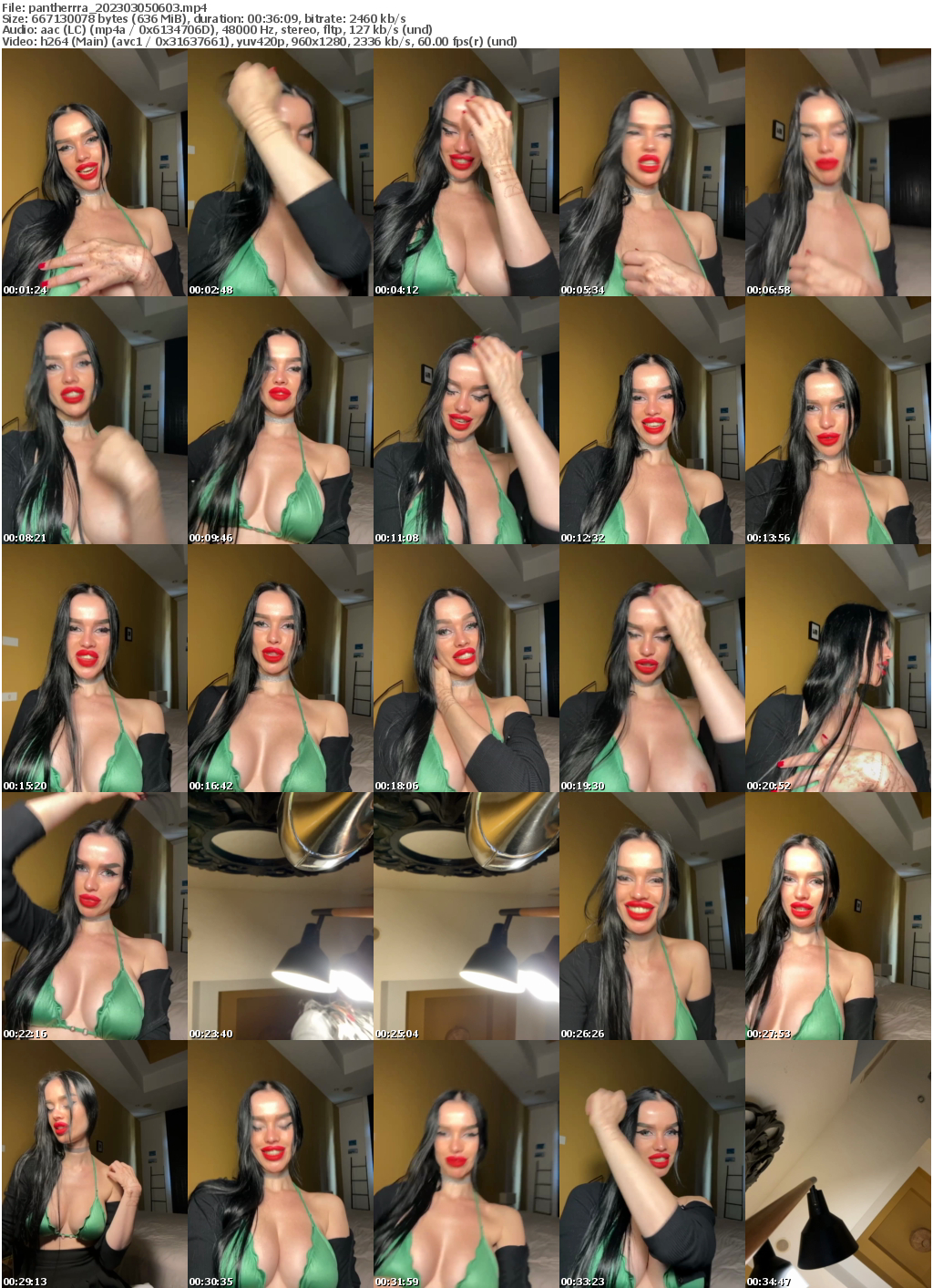 Preview thumb from pantherrra on 2023-03-05 @ bongacams