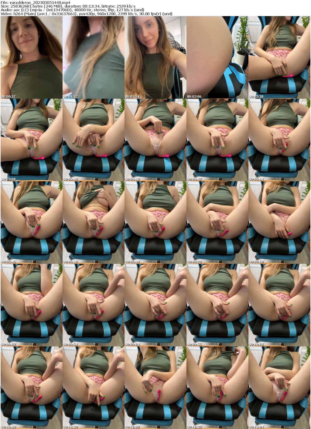 Preview thumb from varadderoo on 2023-03-05 @ bongacams