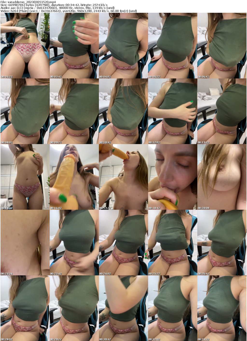 Preview thumb from varadderoo on 2023-03-05 @ bongacams