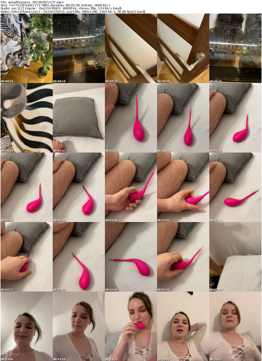 Preview thumb from annafirepussy on 2023-03-07 @ bongacams