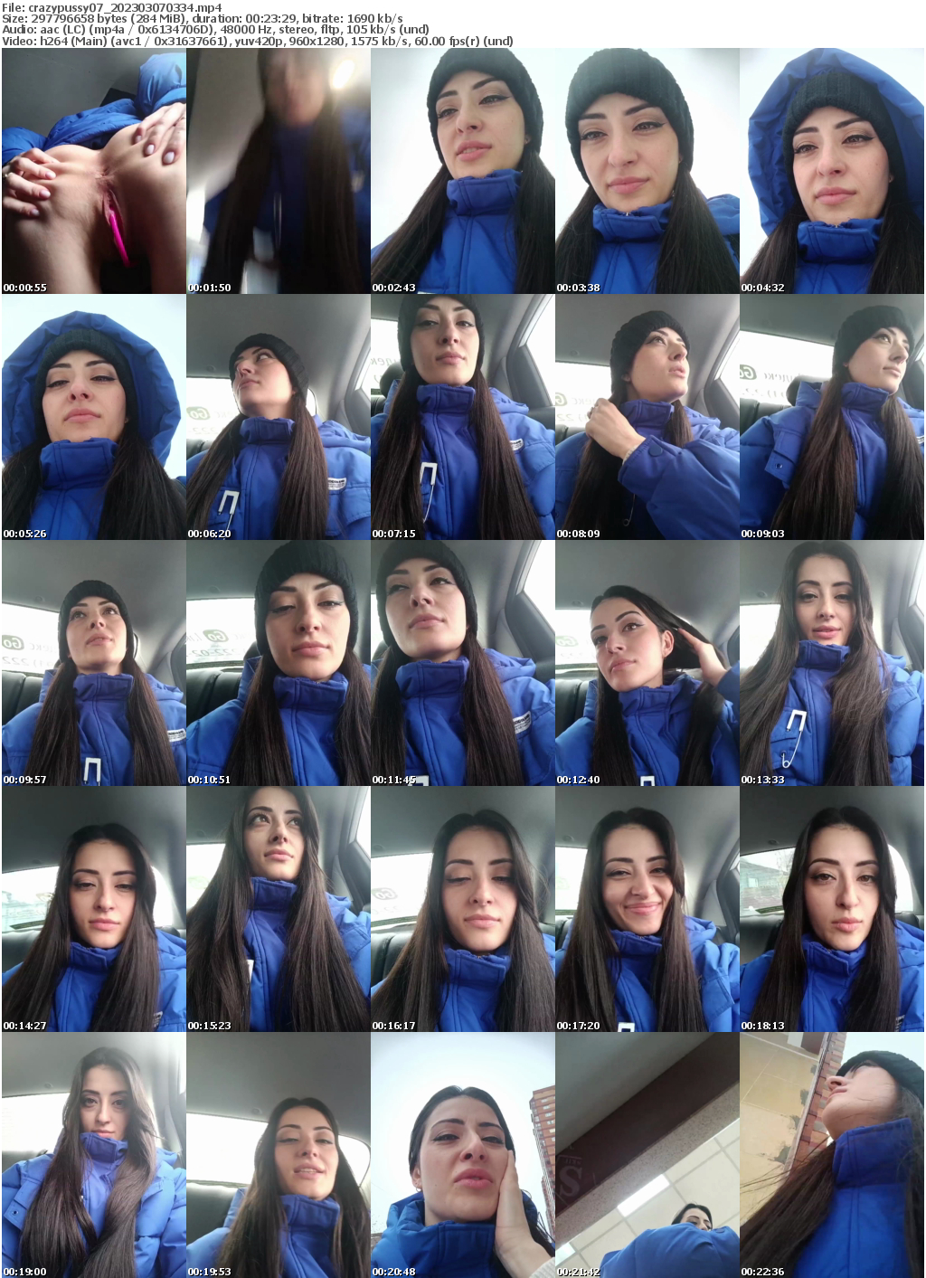 Preview thumb from crazypussy07 on 2023-03-07 @ bongacams