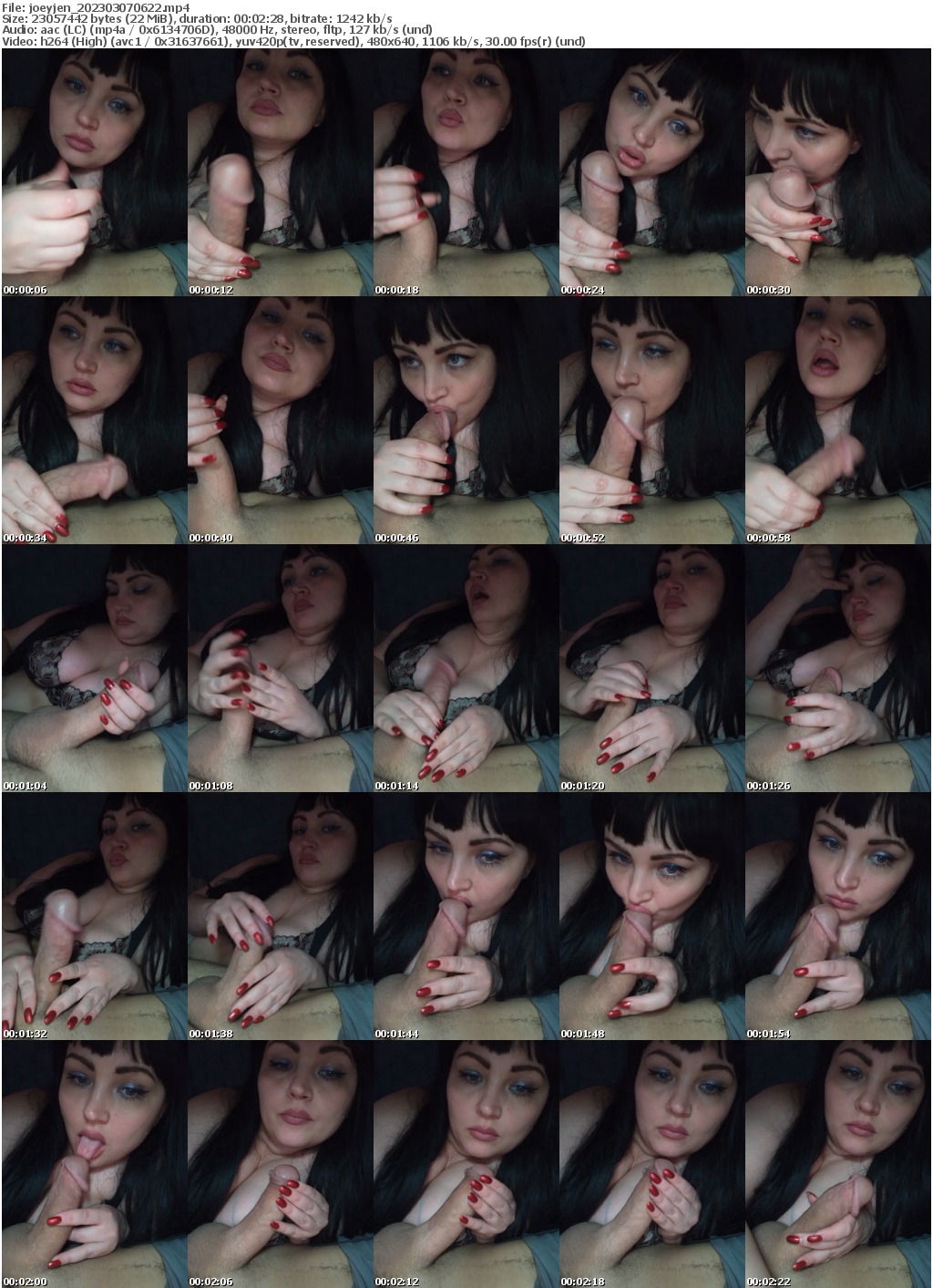 Preview thumb from joeyjen on 2023-03-07 @ bongacams