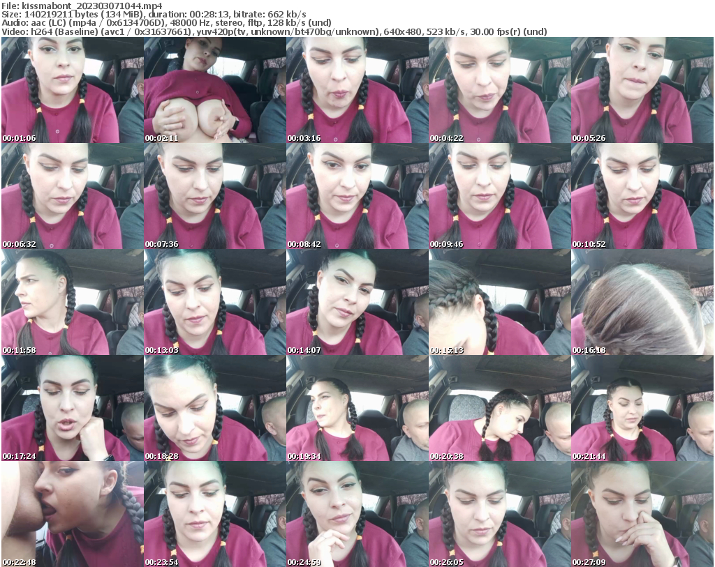 Preview thumb from kissmabont on 2023-03-07 @ bongacams