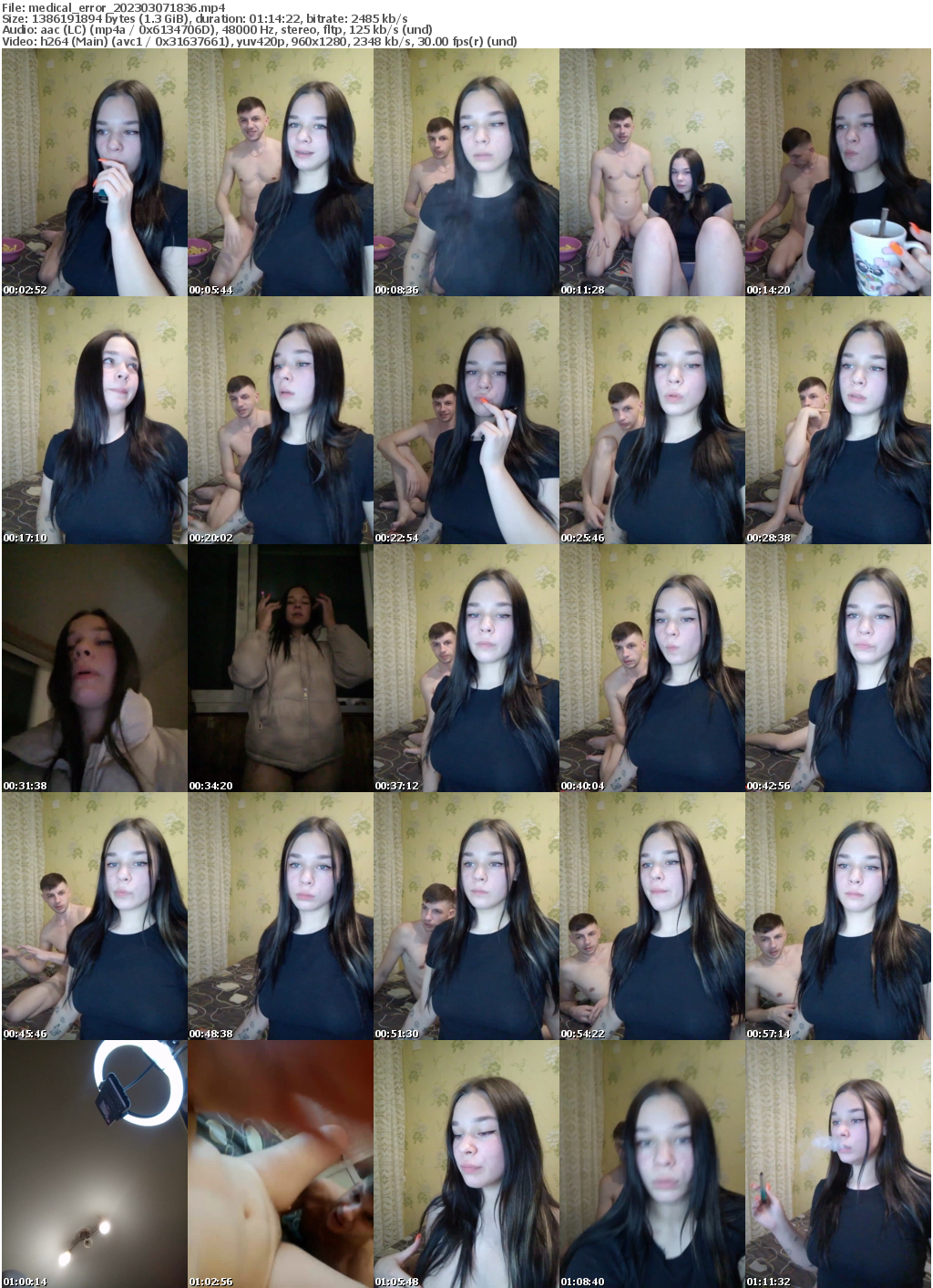 Preview thumb from medical_error on 2023-03-07 @ bongacams