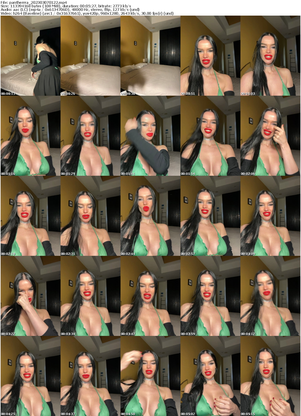 Preview thumb from pantherrra on 2023-03-07 @ bongacams