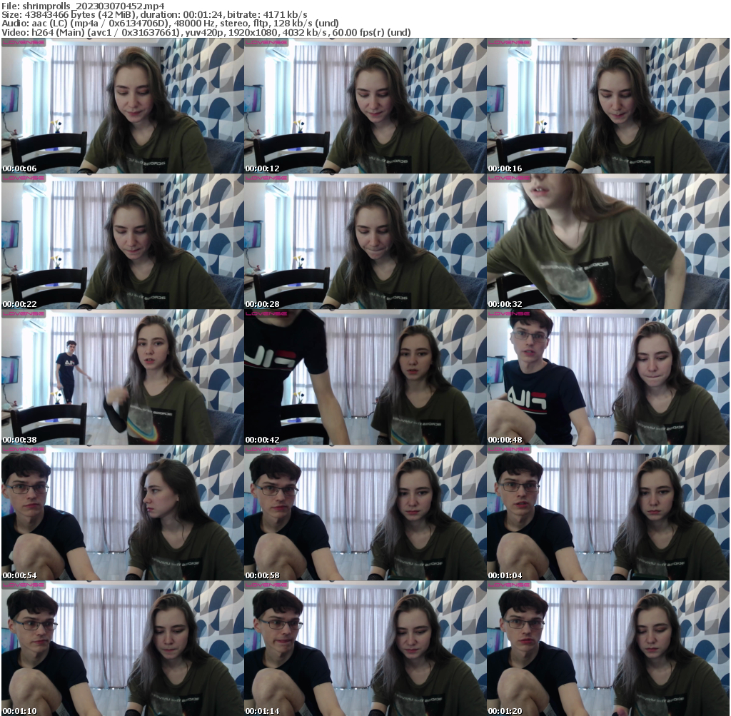 Preview thumb from shrimprolls on 2023-03-07 @ bongacams