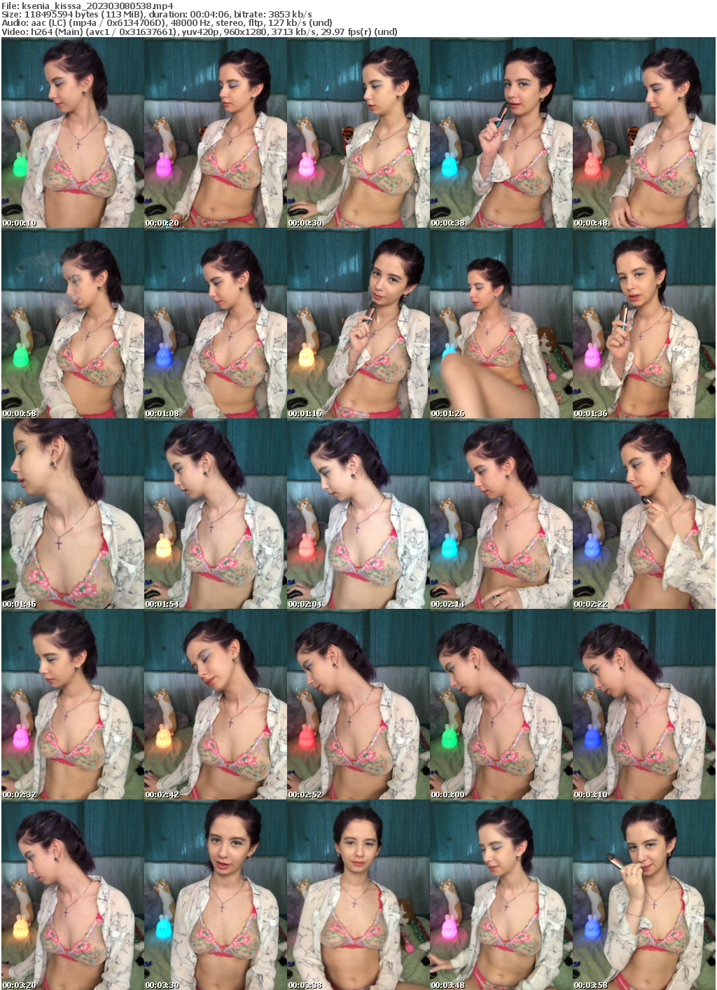 Preview thumb from ksenia_kisssa on 2023-03-08 @ bongacams