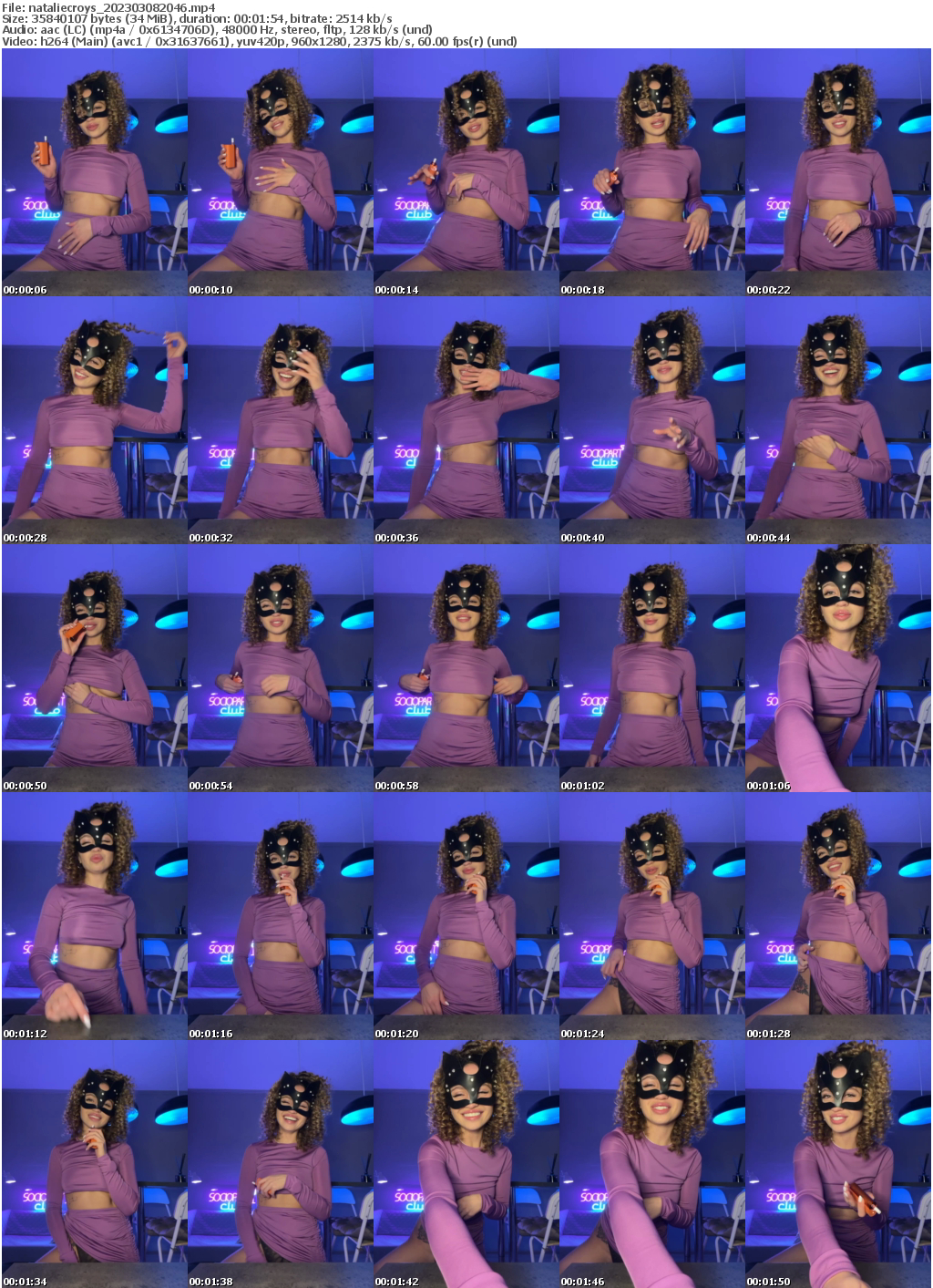 Preview thumb from nataliecroys on 2023-03-08 @ bongacams