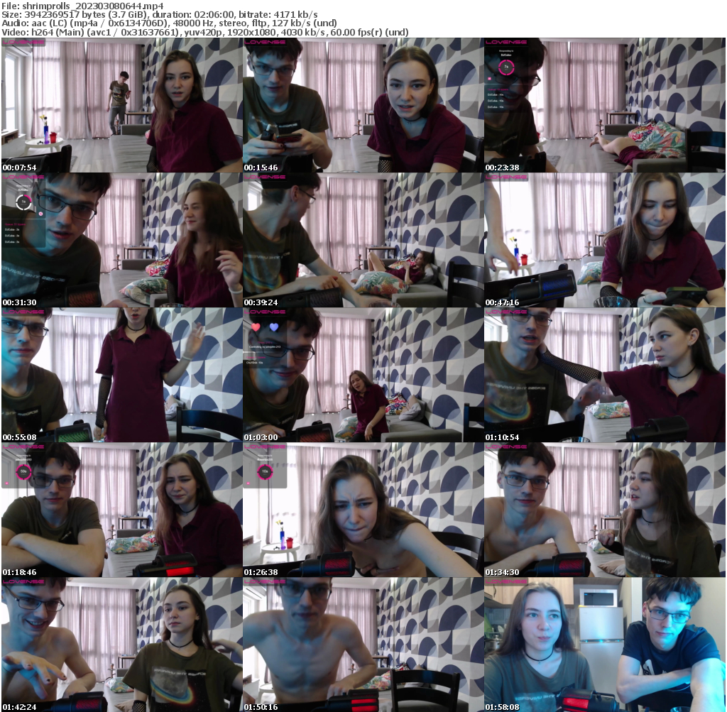 Preview thumb from shrimprolls on 2023-03-08 @ bongacams