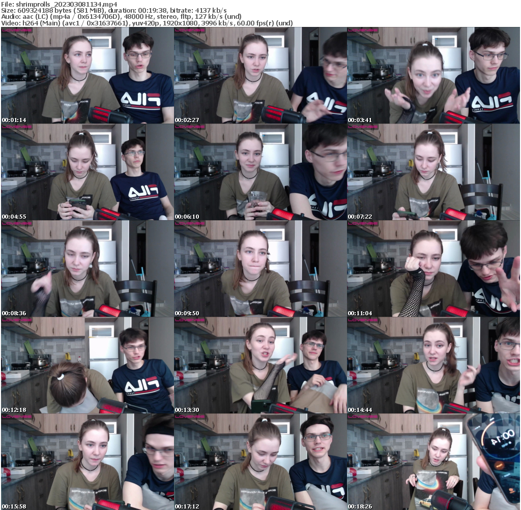 Preview thumb from shrimprolls on 2023-03-08 @ bongacams