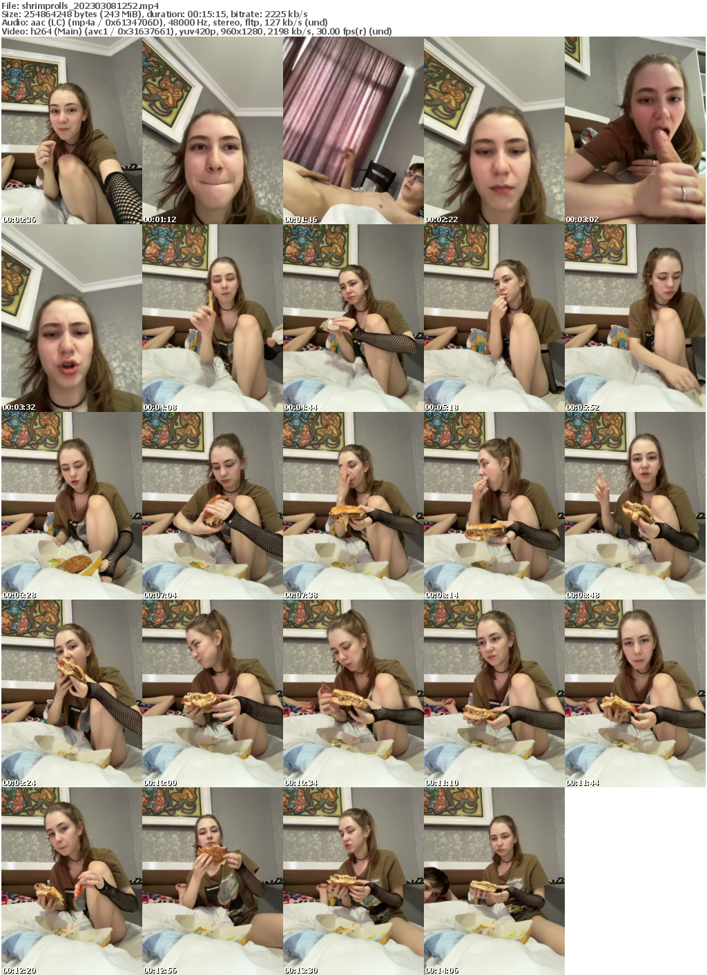 Preview thumb from shrimprolls on 2023-03-08 @ bongacams