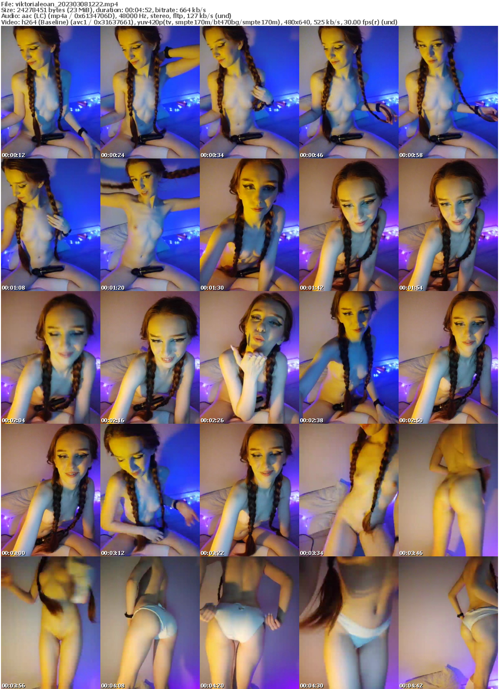 Preview thumb from viktorialeoan on 2023-03-08 @ bongacams