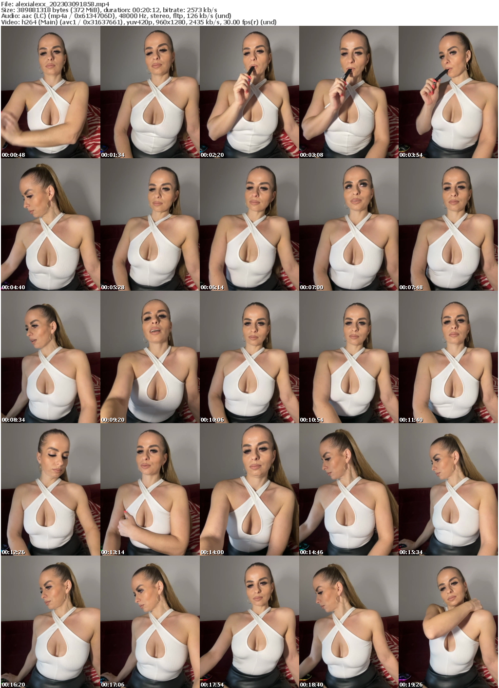 Preview thumb from alexialexx on 2023-03-09 @ bongacams