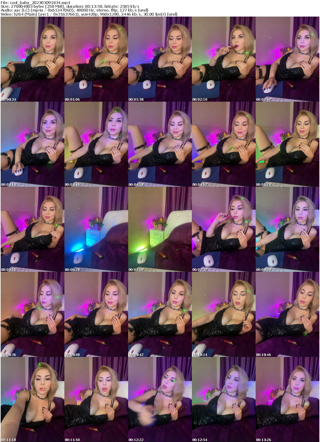 Preview thumb from cool_baby on 2023-03-09 @ bongacams