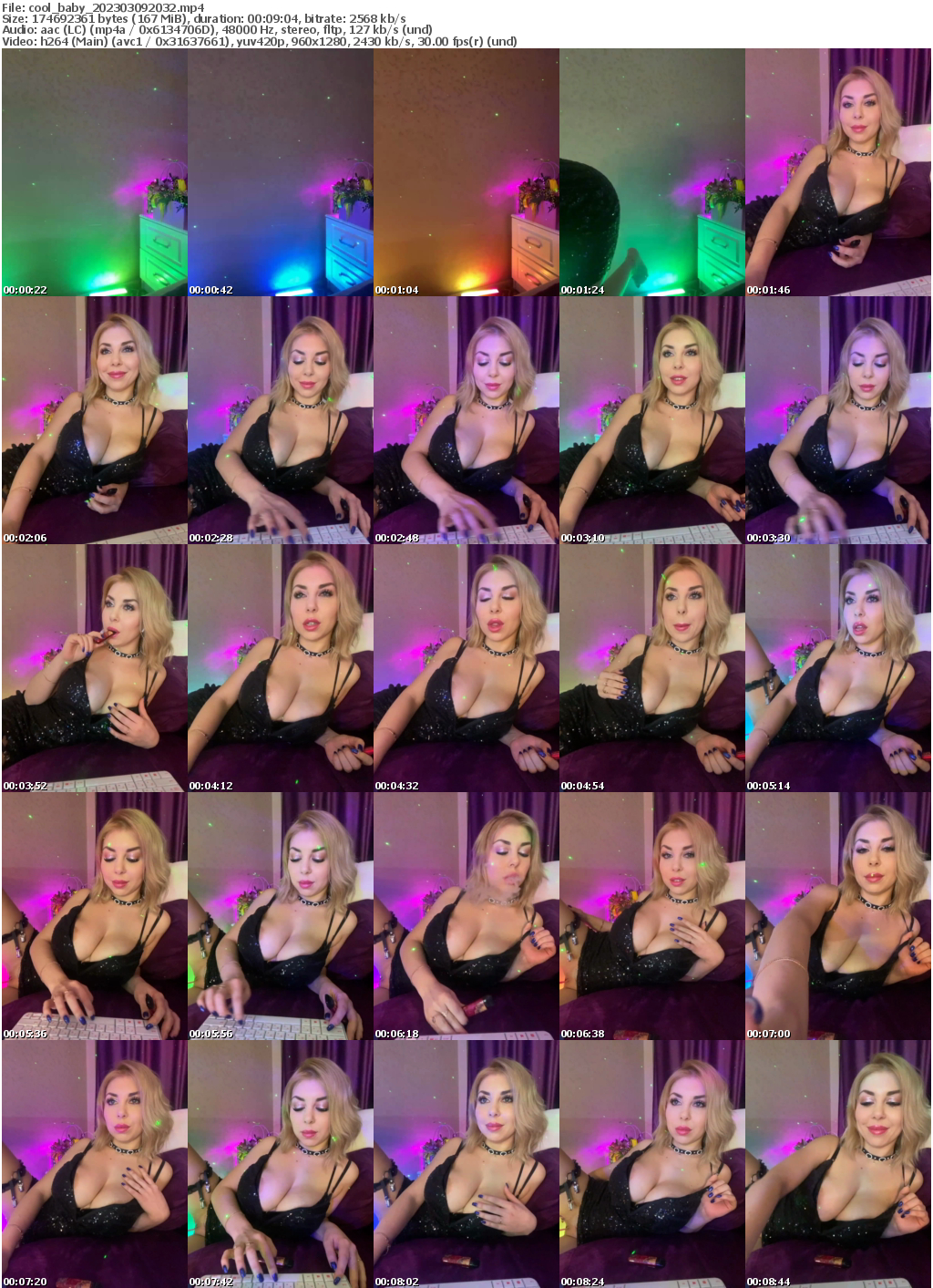 Preview thumb from cool_baby on 2023-03-09 @ bongacams