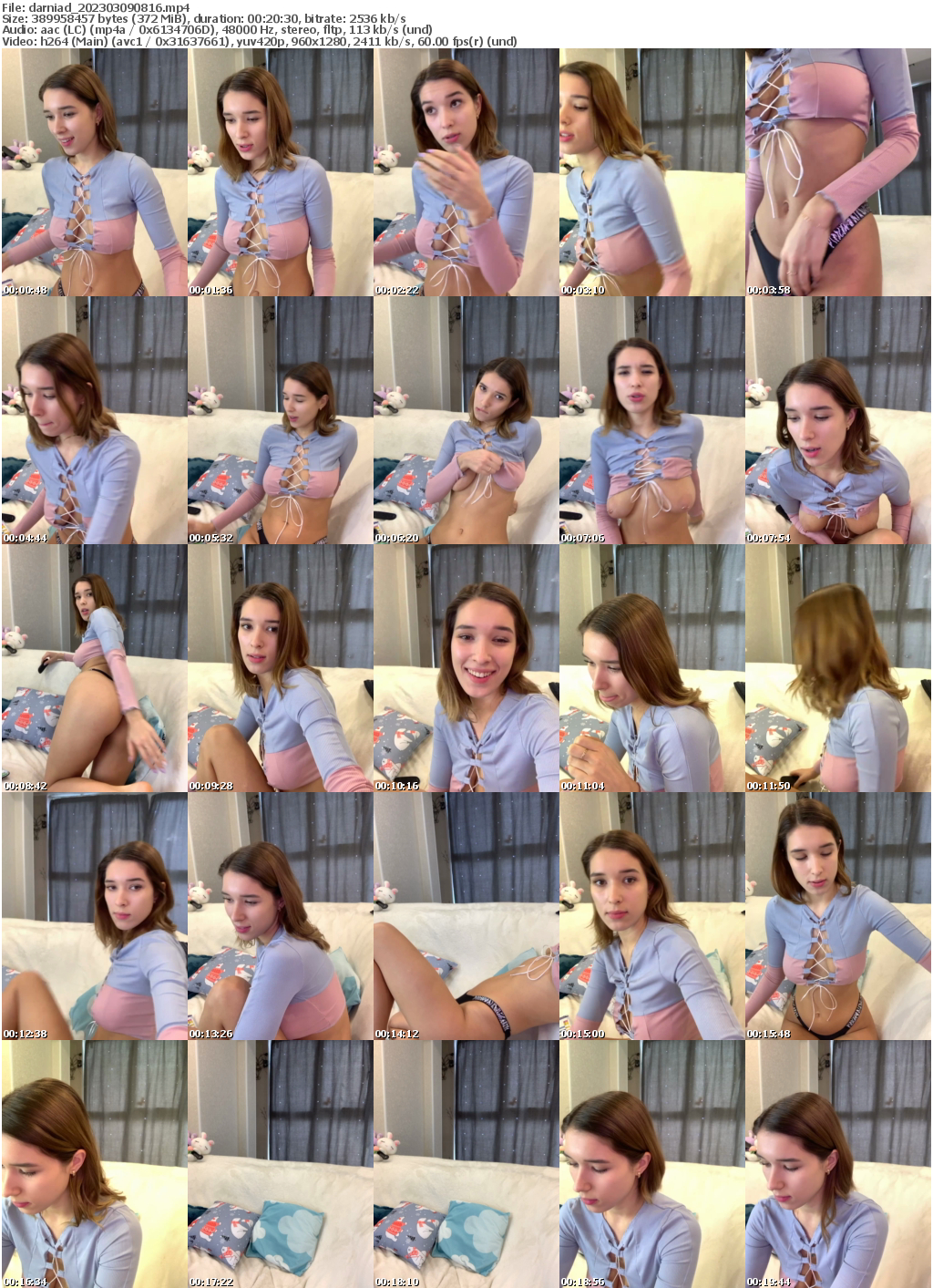 Preview thumb from darniad on 2023-03-09 @ bongacams