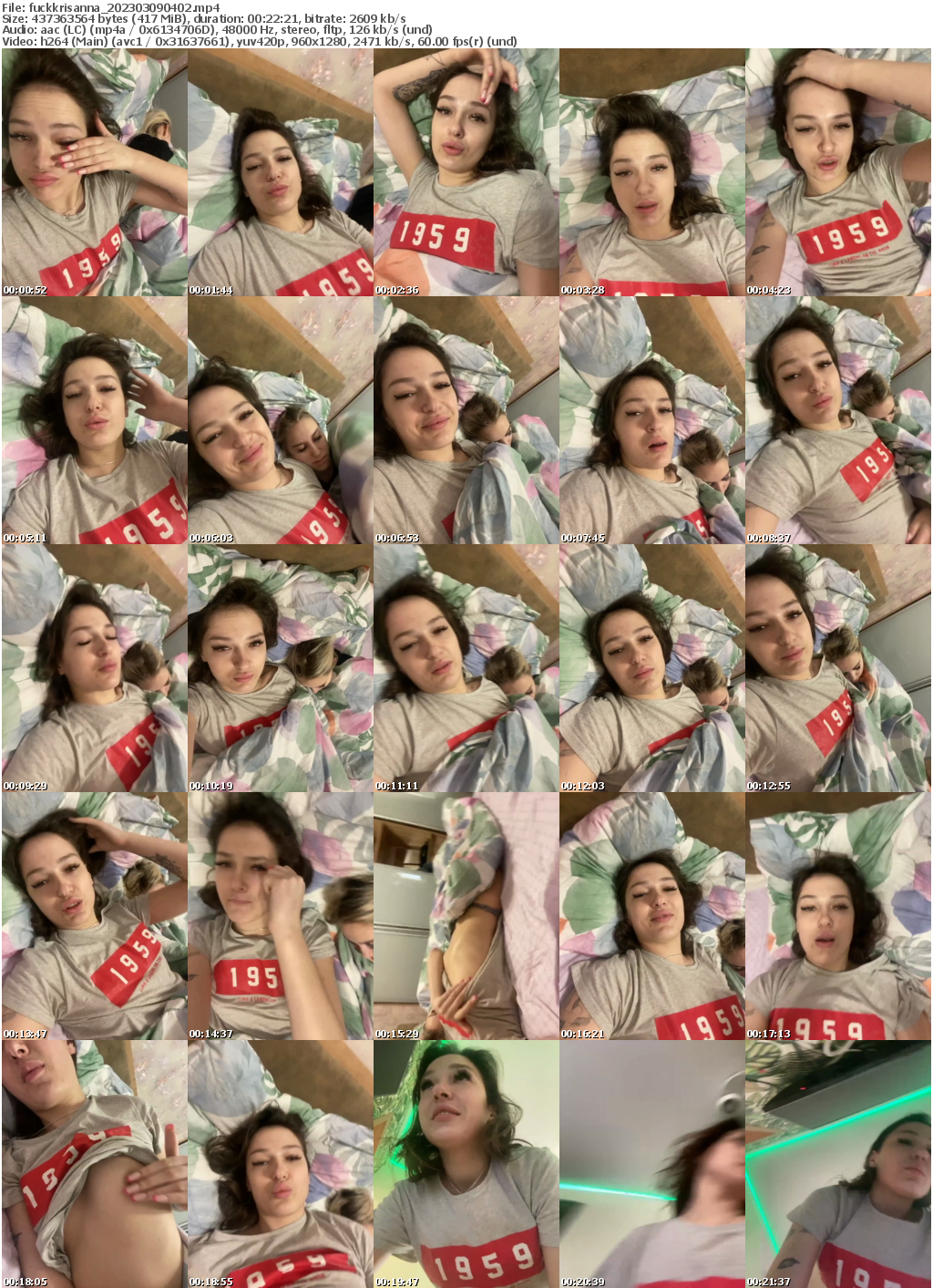 Preview thumb from fuckkrisanna on 2023-03-09 @ bongacams