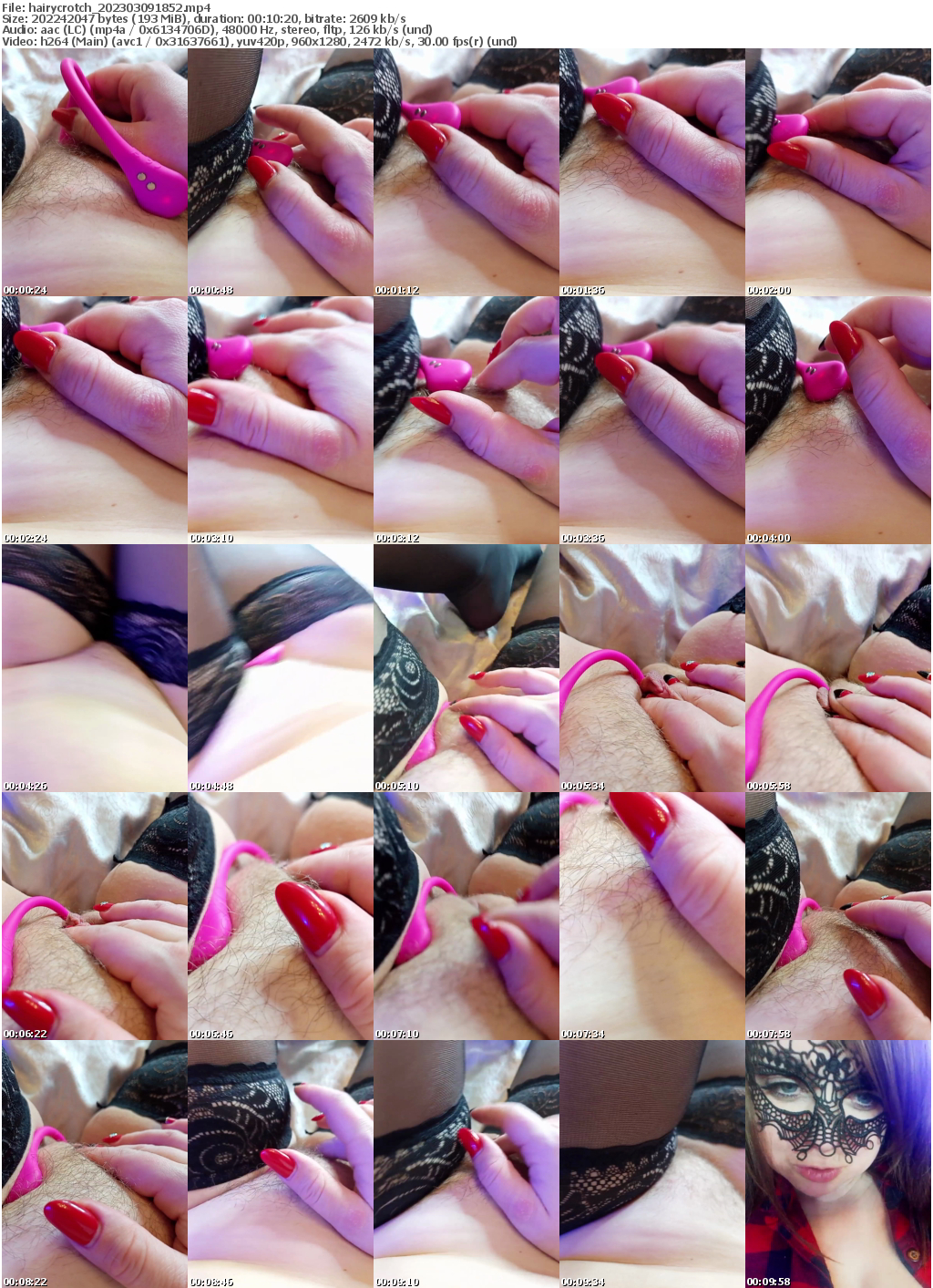 Preview thumb from hairycrotch on 2023-03-09 @ bongacams