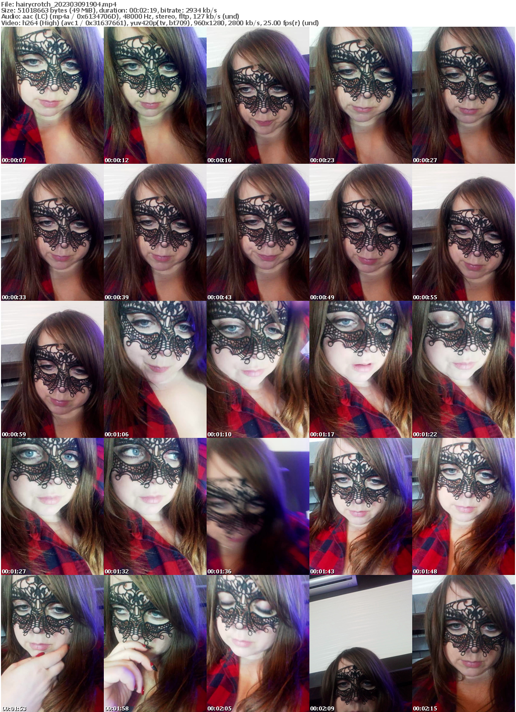 Preview thumb from hairycrotch on 2023-03-09 @ bongacams