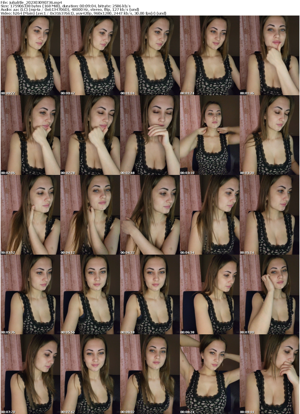 Preview thumb from julialitle on 2023-03-09 @ bongacams