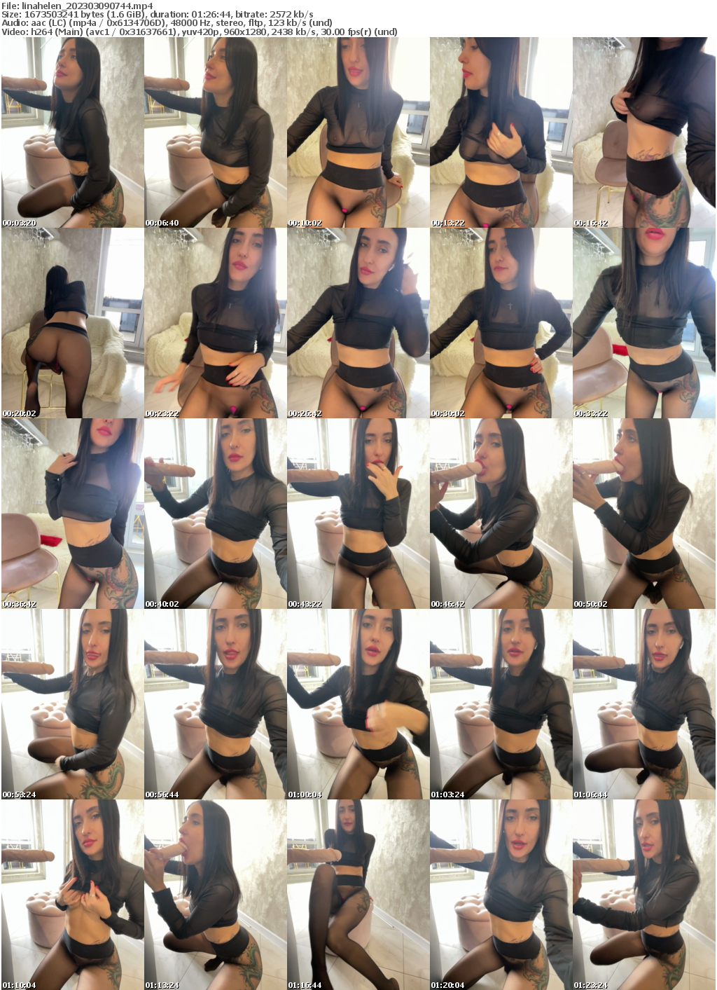 Preview thumb from linahelen on 2023-03-09 @ bongacams