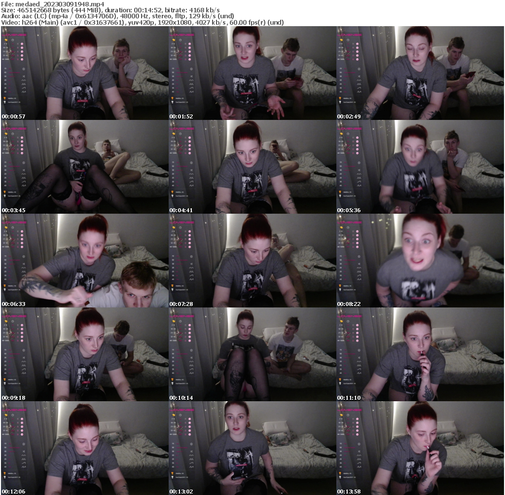 Preview thumb from medaed on 2023-03-09 @ bongacams