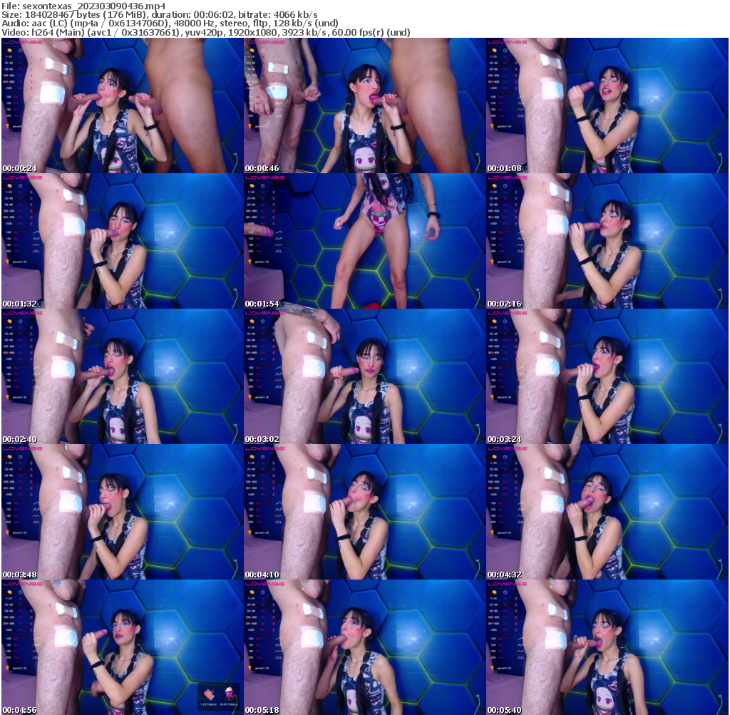 Preview thumb from sexontexas on 2023-03-09 @ bongacams