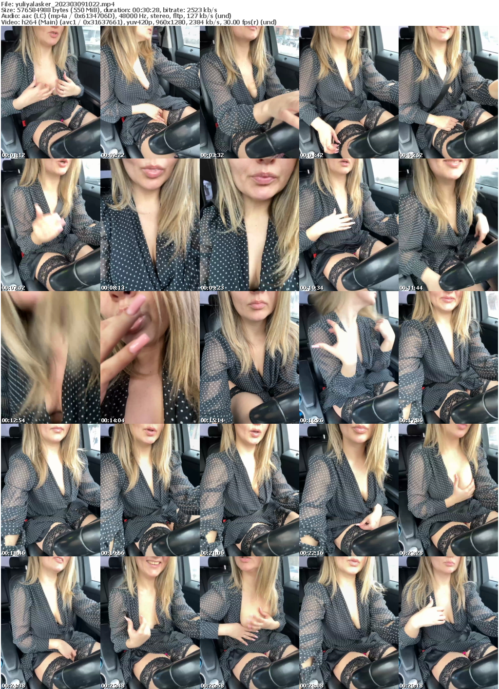 Preview thumb from yuliyalasker on 2023-03-09 @ bongacams