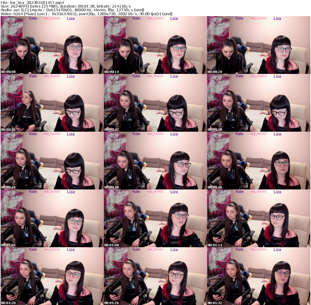 Preview thumb from fox_lisa on 2023-03-10 @ bongacams