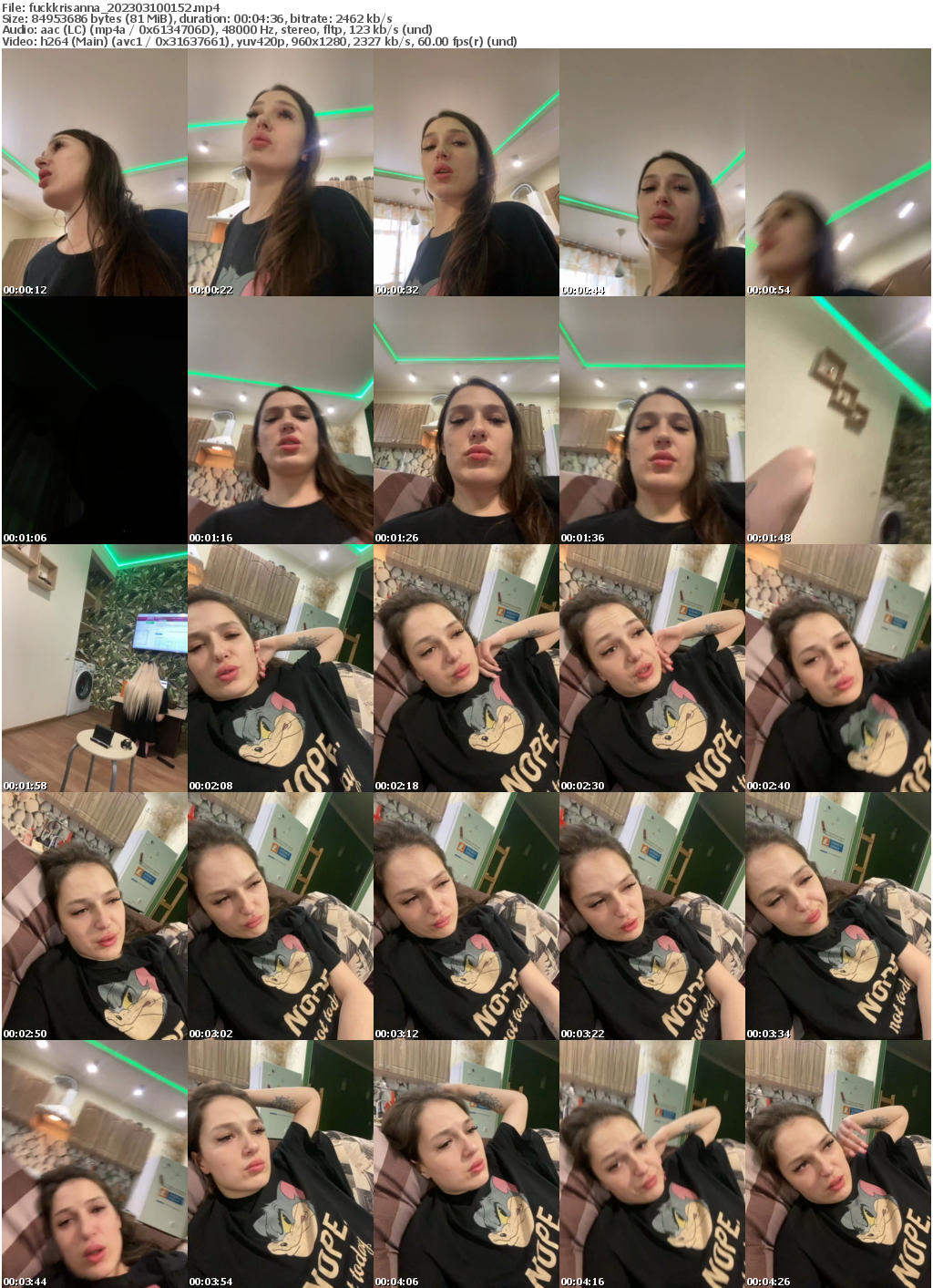 Preview thumb from fuckkrisanna on 2023-03-10 @ bongacams