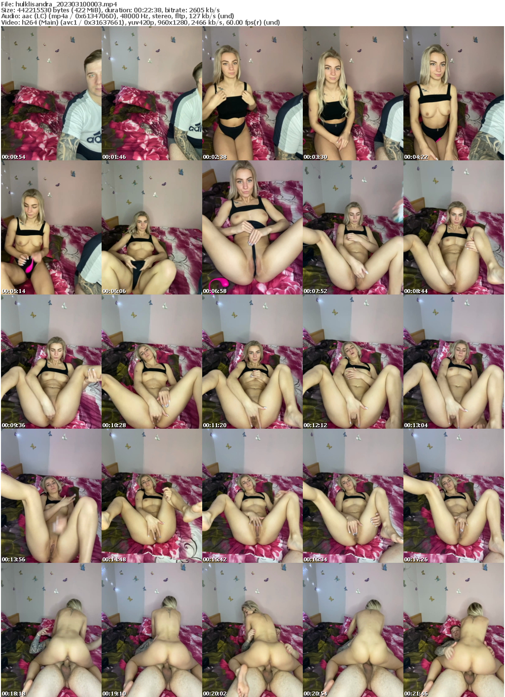 Preview thumb from hulklisandra on 2023-03-10 @ bongacams