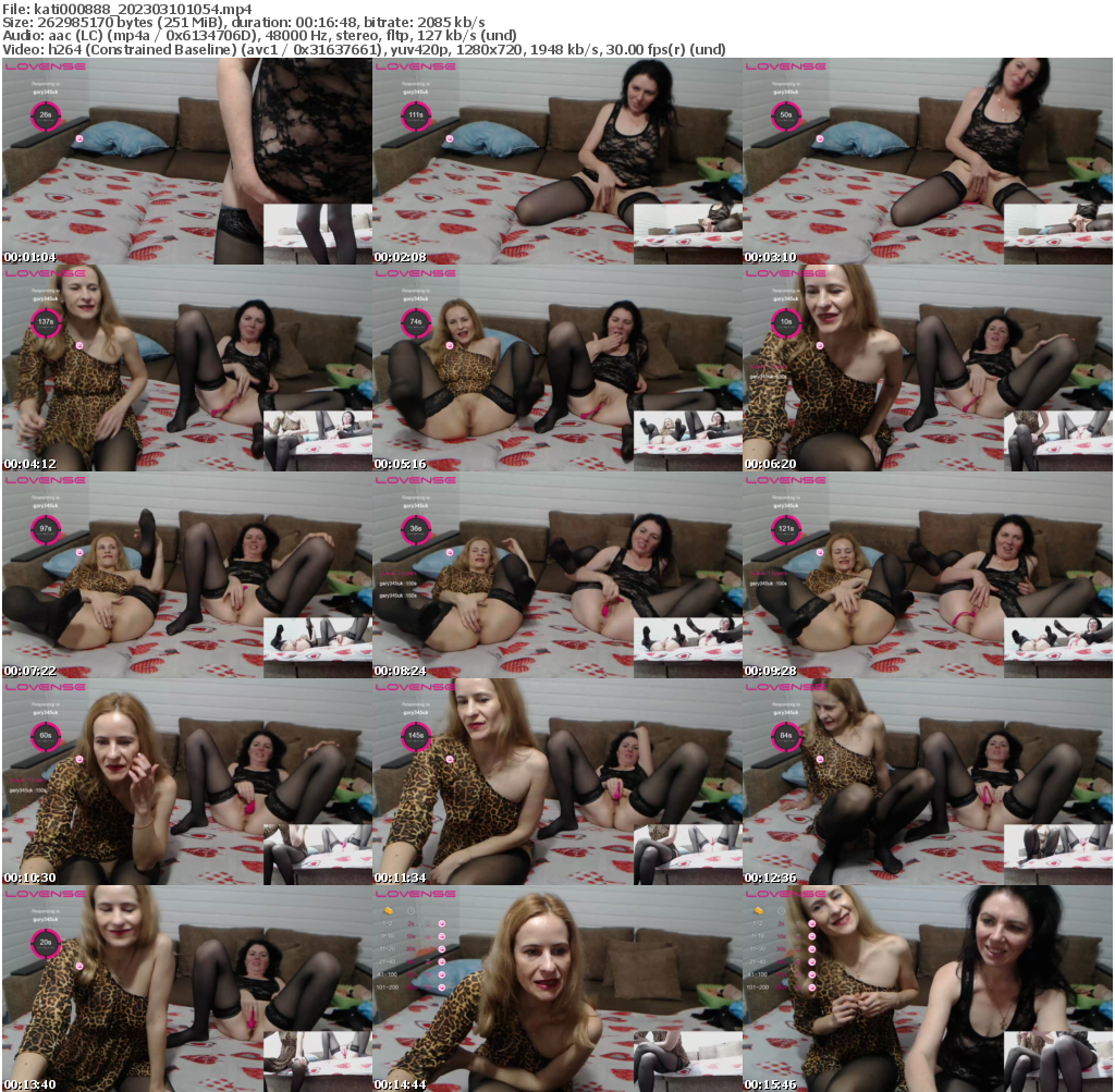 Preview thumb from kati000888 on 2023-03-10 @ bongacams