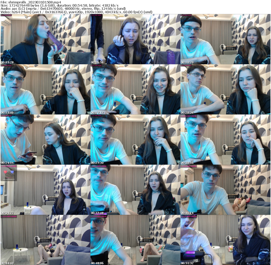 Preview thumb from shrimprolls on 2023-03-10 @ bongacams