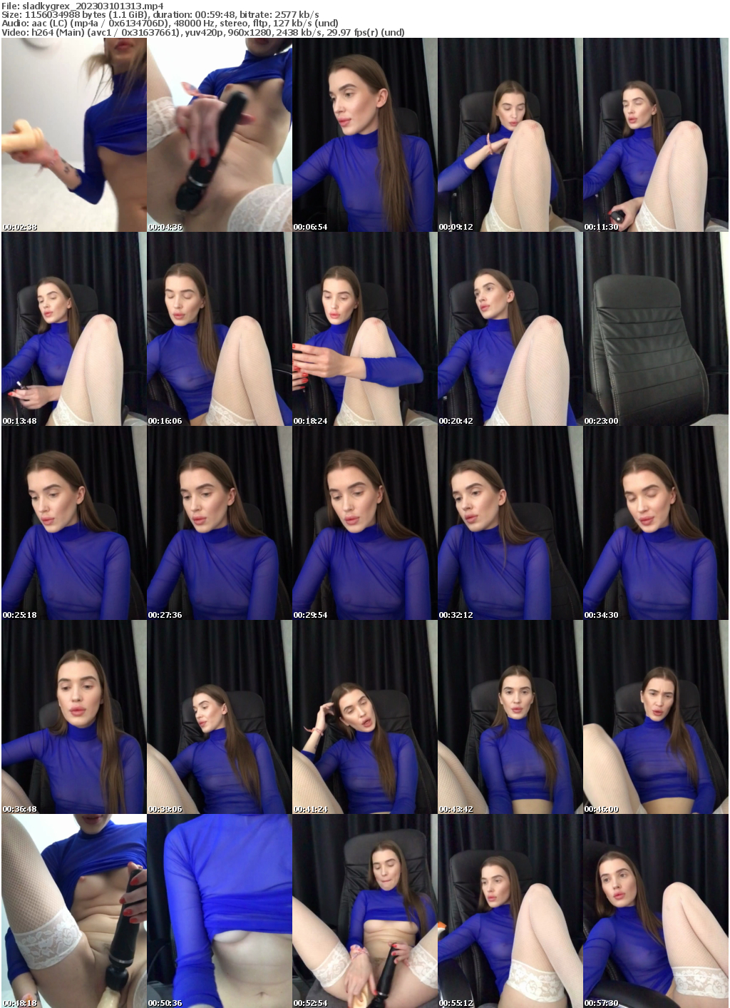 Preview thumb from sladkygrex on 2023-03-10 @ bongacams