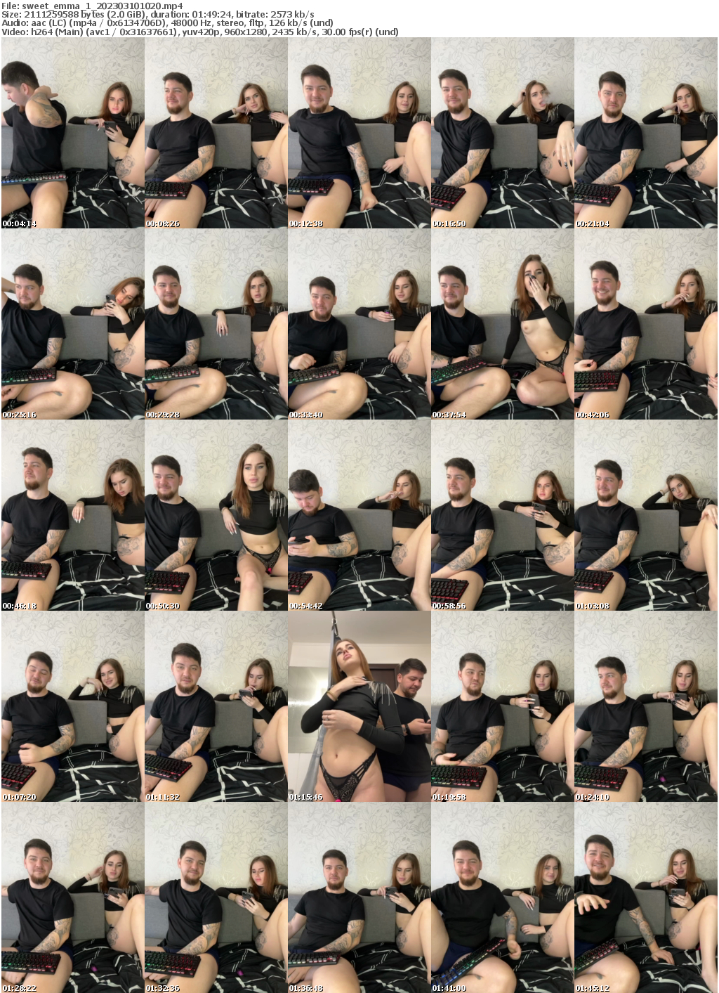 Preview thumb from sweet_emma_1 on 2023-03-10 @ bongacams