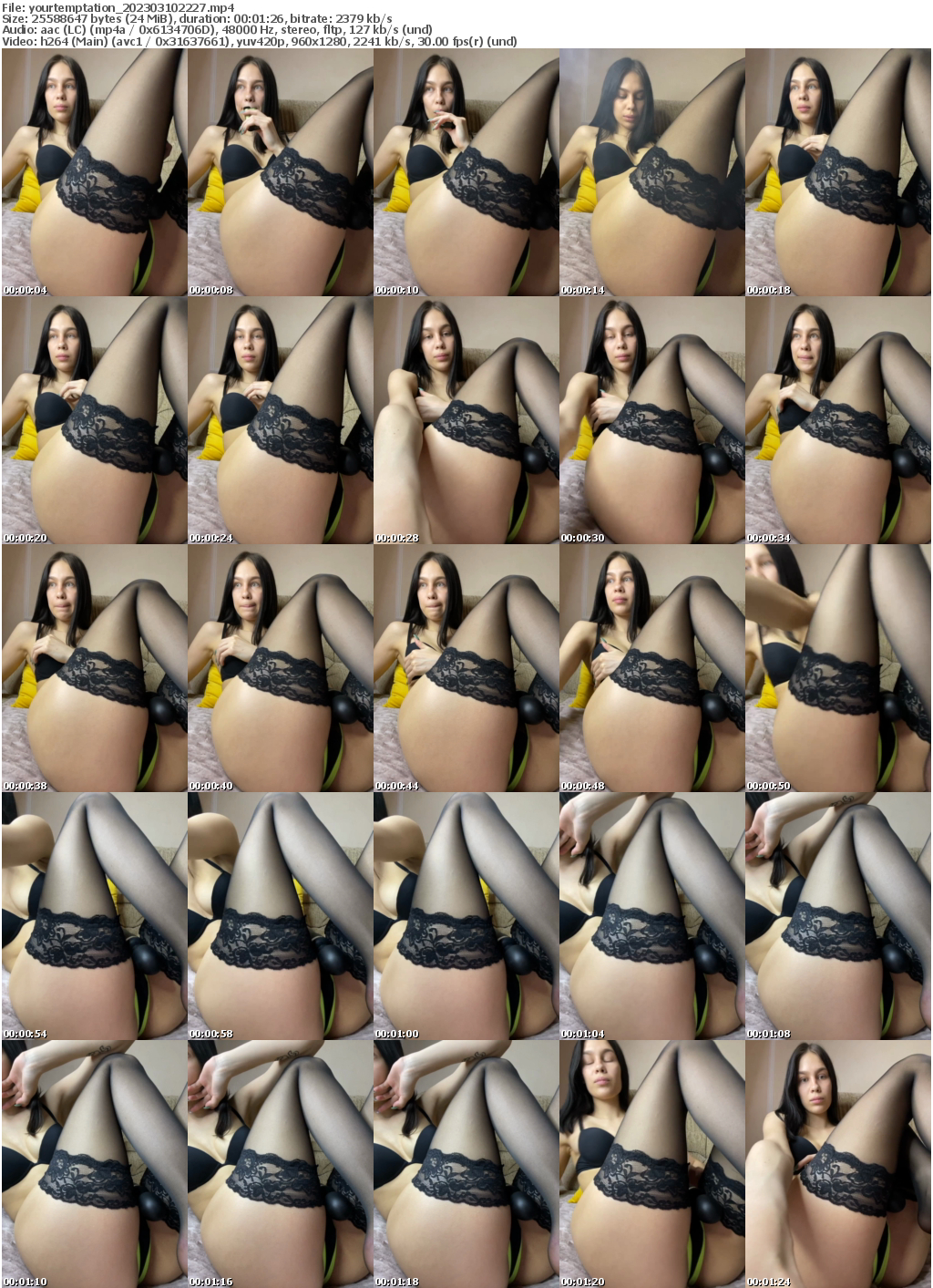 Preview thumb from yourtemptation on 2023-03-10 @ bongacams