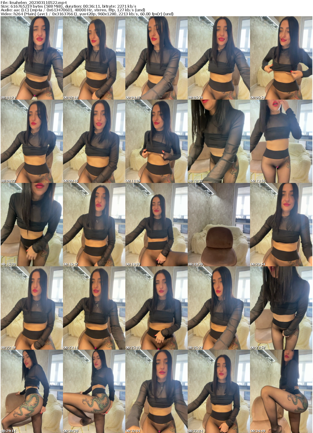 Preview thumb from linahelen on 2023-03-11 @ bongacams