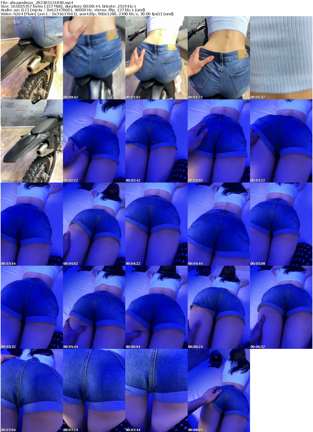 Preview thumb from alisaandmax on 2023-03-12 @ bongacams