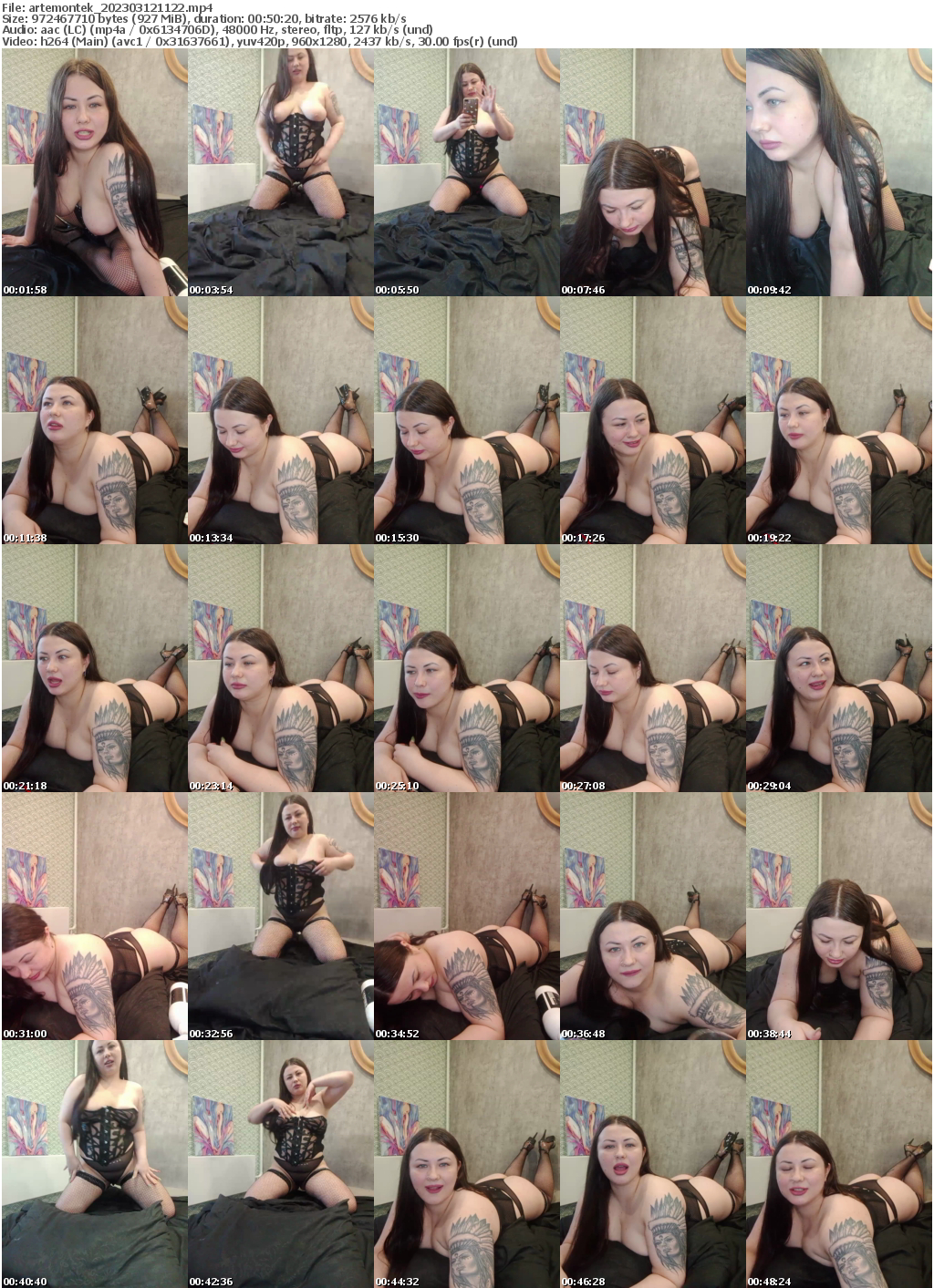 Preview thumb from artemontek on 2023-03-12 @ bongacams