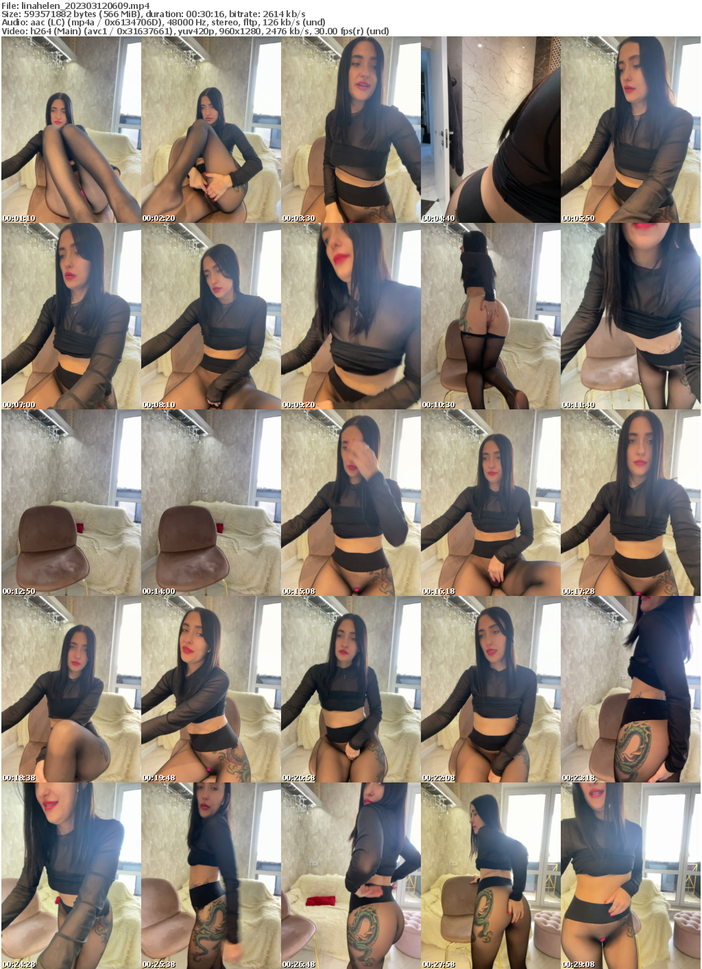 Preview thumb from linahelen on 2023-03-12 @ bongacams