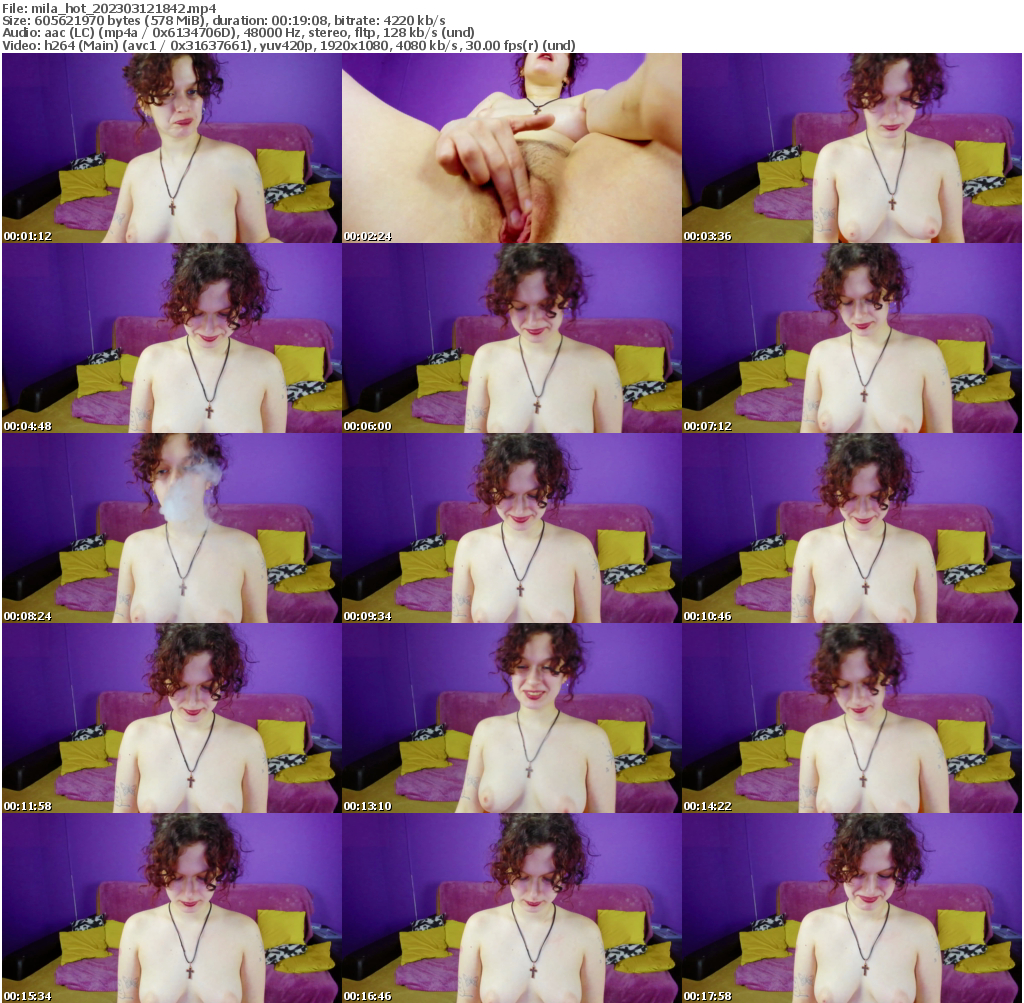 Preview thumb from mila_hot on 2023-03-12 @ bongacams