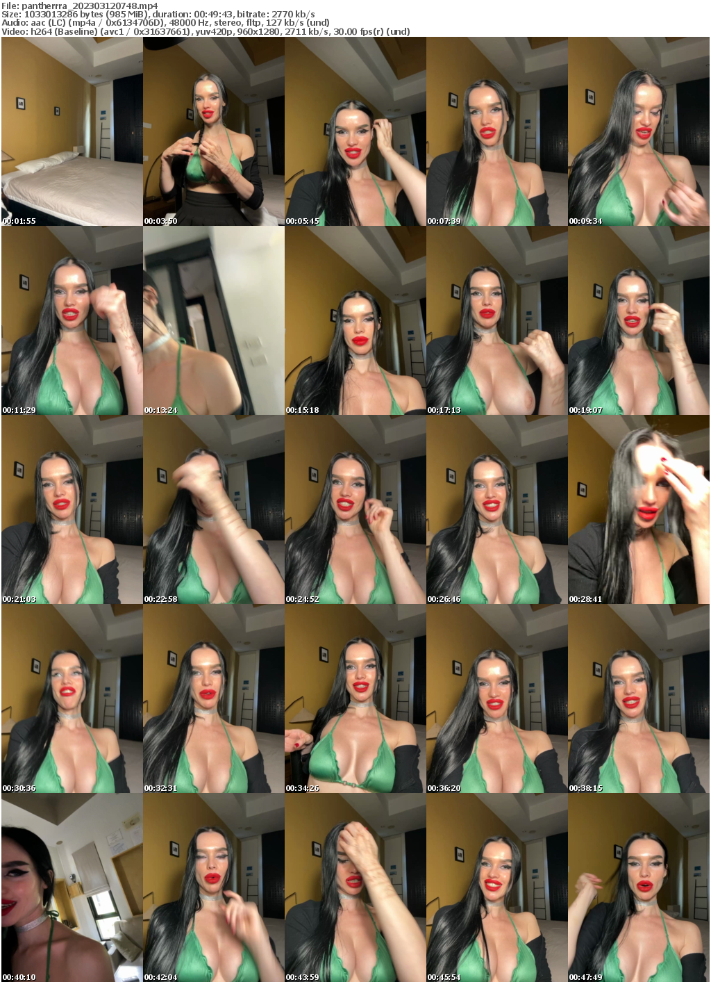 Preview thumb from pantherrra on 2023-03-12 @ bongacams