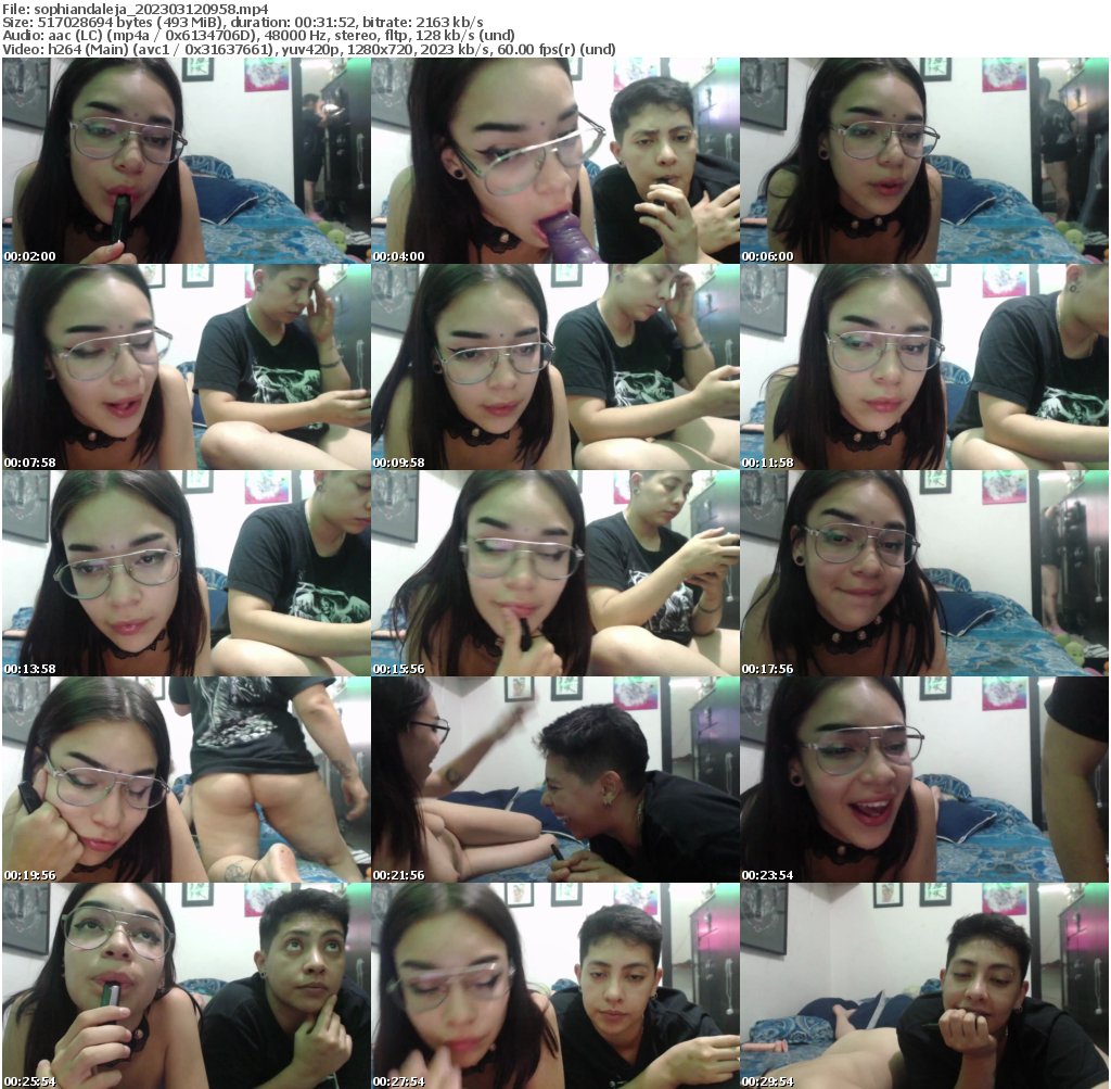 Preview thumb from sophiandaleja on 2023-03-12 @ bongacams