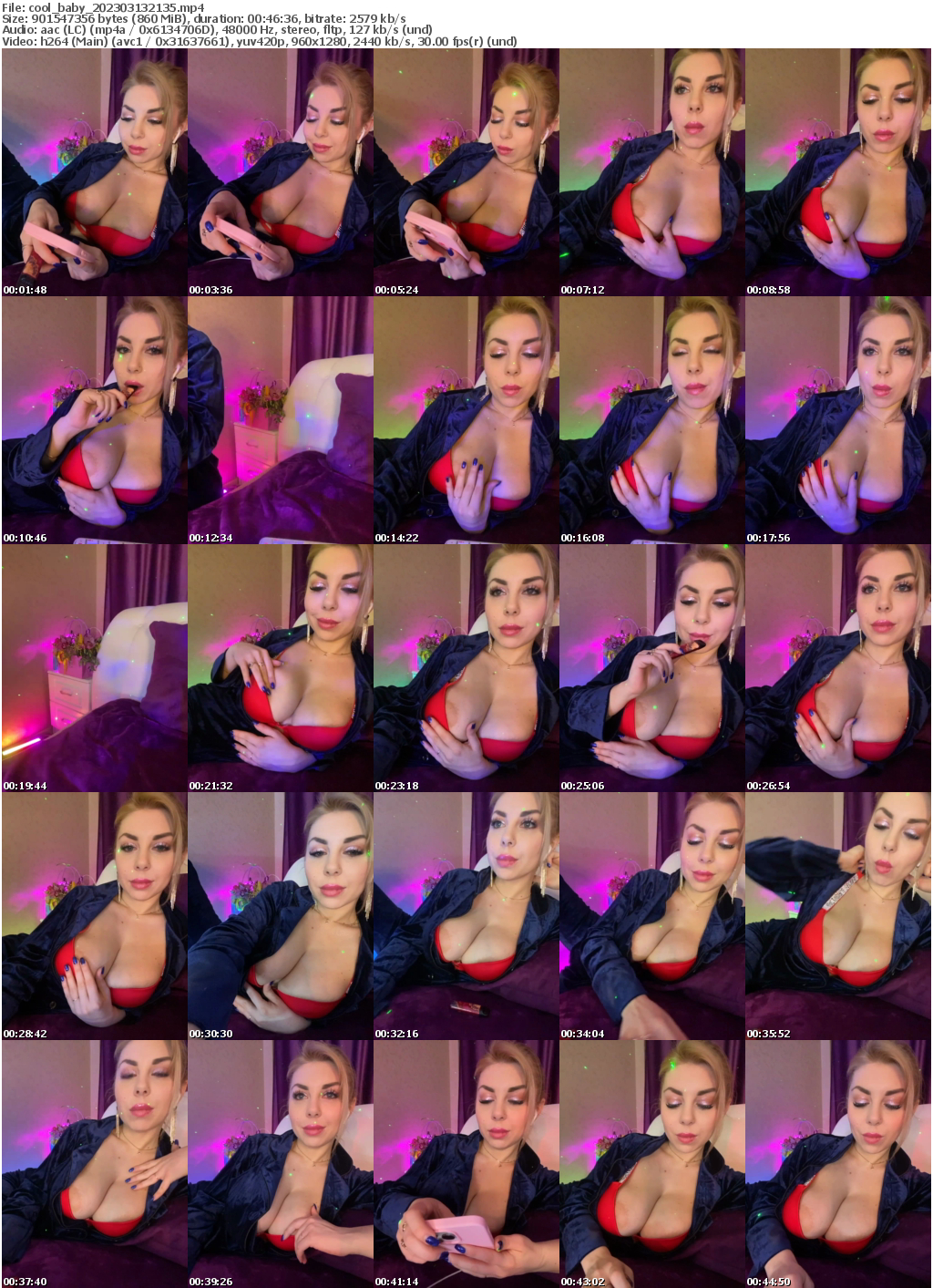 Preview thumb from cool_baby on 2023-03-13 @ bongacams