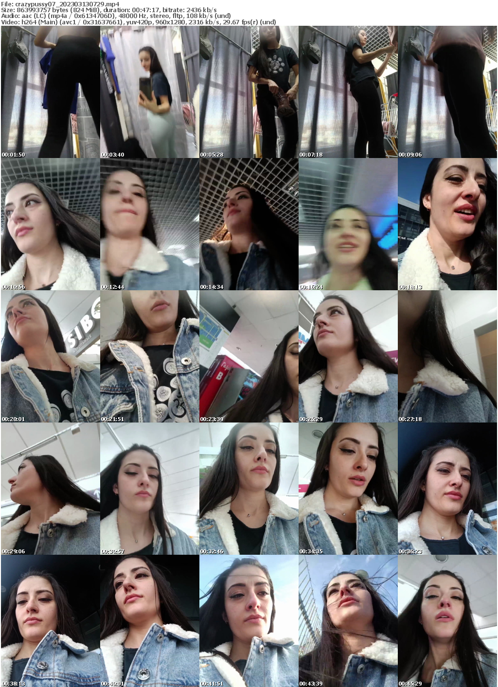 Preview thumb from crazypussy07 on 2023-03-13 @ bongacams