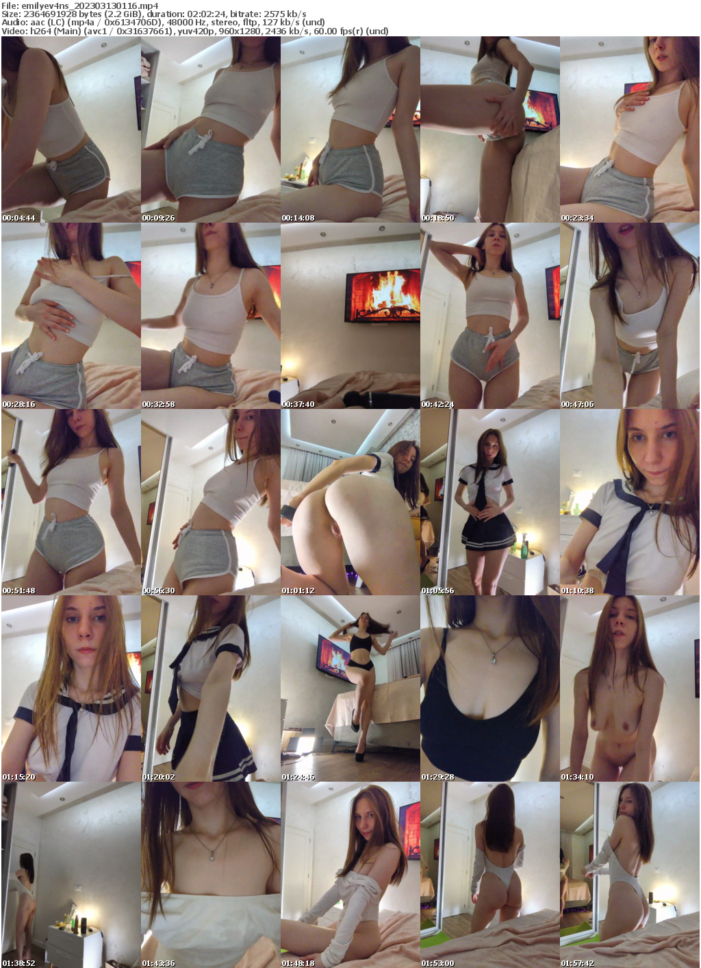 Preview thumb from emilyev4ns on 2023-03-13 @ bongacams