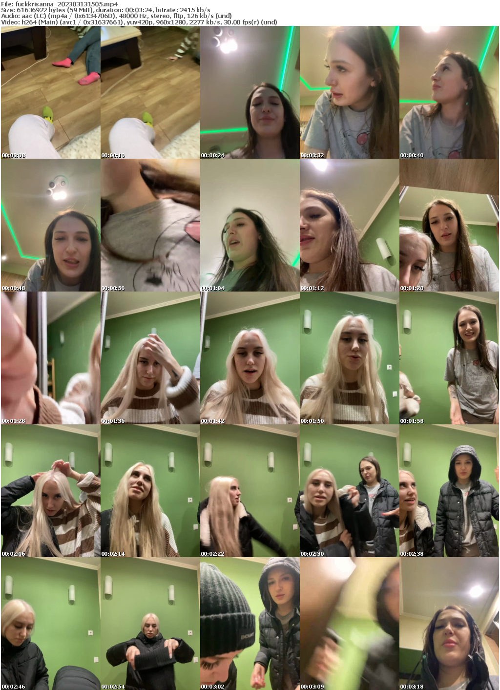 Preview thumb from fuckkrisanna on 2023-03-13 @ bongacams