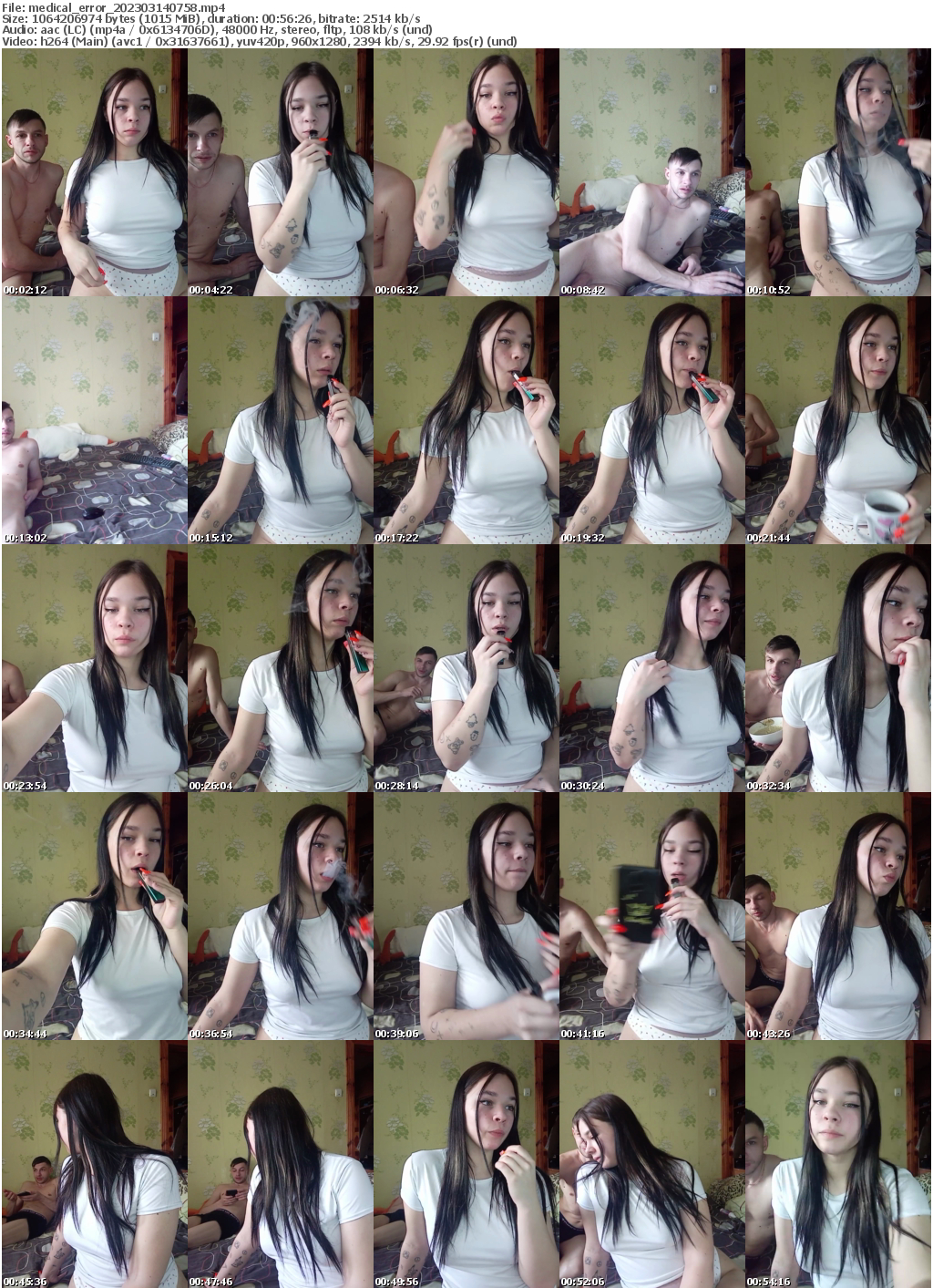 Preview thumb from medical_error on 2023-03-14 @ bongacams